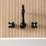 Duchess Double-Handle 3-Hole Wall Mount Bathroom Faucet