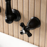 Duchess Double-Handle 3-Hole Wall Mount Bathroom Faucet