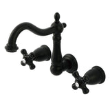 Duchess Double-Handle 3-Hole Wall Mount Bathroom Faucet