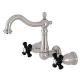 Duchess Double-Handle 3-Hole Wall Mount Bathroom Faucet