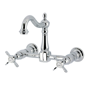 Essex Two-Handle 2-Hole Deck Mount Bridge Kitchen Faucet