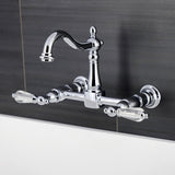 Willshire Two-Handle 2-Hole Wall Mount Kitchen Faucet