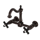 Duchess Two-Handle 2-Hole Wall Mount Kitchen Faucet