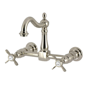 Essex Two-Handle 2-Hole Deck Mount Bridge Kitchen Faucet