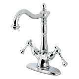 Heritage Two-Handle 1-or-3 Hole Deck Mount Vessel Faucet