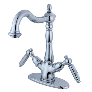 Heritage Two-Handle 1-or-3 Hole Deck Mount Vessel Faucet