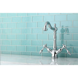 Tudor Two-Handle 1-or-3 Hole Deck Mount Vessel Faucet