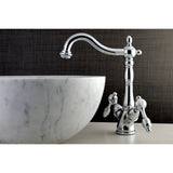 Tudor Two-Handle 1-or-3 Hole Deck Mount Vessel Faucet