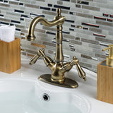 Heritage Two-Handle 1-or-3 Hole Deck Mount Vessel Faucet