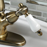 Heritage Two-Handle 1-or-3 Hole Deck Mount Vessel Faucet