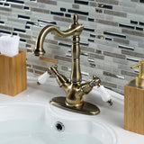 Heritage Two-Handle 1-or-3 Hole Deck Mount Vessel Faucet