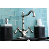 Heritage Two-Handle 1-or-3 Hole Deck Mount Vessel Faucet