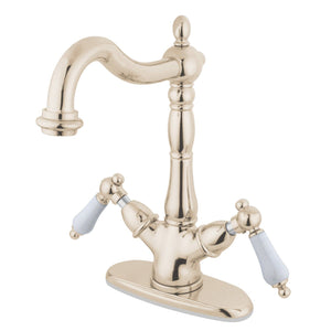 Heritage Two-Handle 1-or-3 Hole Deck Mount Vessel Faucet