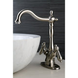 Heritage Two-Handle 1-or-3 Hole Deck Mount Vessel Faucet