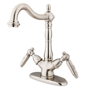 Heritage Two-Handle 1-or-3 Hole Deck Mount Vessel Faucet