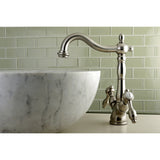 Tudor Two-Handle 1-or-3 Hole Deck Mount Vessel Faucet