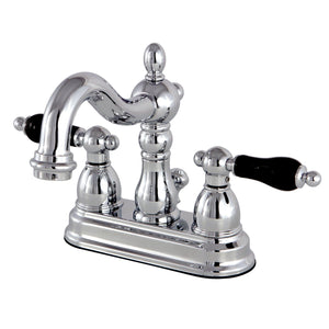 Duchess Double-Handle 3-Hole Deck Mount 4-Inch Centerset Bathroom Faucet with Brass Pop-Up