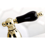 Duchess Double-Handle 3-Hole Deck Mount 4-Inch Centerset Bathroom Faucet with Brass Pop-Up