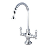 Vintage Two-Handle 1-Hole Kitchen Faucet