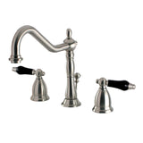 Duchess Two-Handle 3-Hole Deck Mount Widespread Bathroom Faucet with Brass Pop-Up Drain