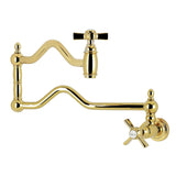 Millennium Two-Handle 1-Hole Wall Mount Pot Filler Faucet