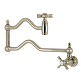 Millennium Two-Handle 1-Hole Wall Mount Pot Filler Faucet