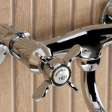 Essex Two-Handle 2-Hole Wall Mount Bathroom Faucet