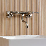 Kingston Two-Handle 2-Hole Wall Mount Bathroom Faucet