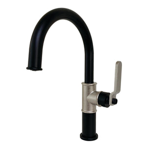 Whitaker One-Handle 1-Hole Bathroom Faucet with Push Pop-Up Drain