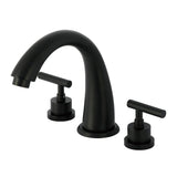 Manhattan Two-Handle 3-Hole Deck Mount Roman Tub Faucet