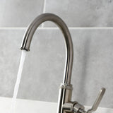 Whitaker Single-Handle Deck Mount Kitchen Faucet with Brass Sprayer