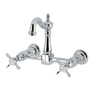 Essex Two-Handle 2-Hole Deck Mount Bridge Kitchen Faucet