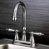 Governor Two-Handle 2-Hole Deck Mount Bar Faucet