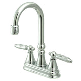 Georgian Two-Handle 2-Hole Deck Mount Bar Faucet