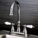 Governor Two-Handle 2-Hole Deck Mount Bar Faucet