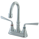 Silver Sage Two-Handle 2-Hole Deck Mount Bar Faucet