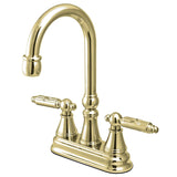 Georgian Two-Handle 2-Hole Deck Mount Bar Faucet