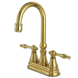 Naples Two-Handle 2-Hole Deck Mount Bar Faucet