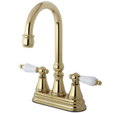 Governor Two-Handle 2-Hole Deck Mount Bar Faucet