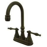 Naples Two-Handle 2-Hole Deck Mount Bar Faucet