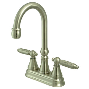 Georgian Two-Handle 2-Hole Deck Mount Bar Faucet