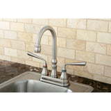 Silver Sage Two-Handle 2-Hole Deck Mount Bar Faucet