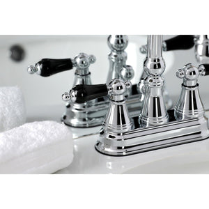 Duchess Double-Handle 3 Hole Deck Mount 4-Inch Centerset Bathroom Faucet with Brass Pop-Up