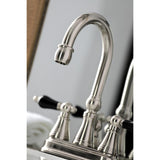 Duchess Double-Handle 3 Hole Deck Mount 4-Inch Centerset Bathroom Faucet with Brass Pop-Up