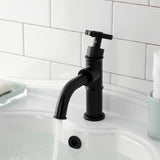 Fuller One-Handle 1-Hole Bathroom Faucet with Push Pop-Up Drain