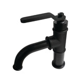 Whitaker One-Handle 1-Hole Bathroom Faucet with Push Pop-Up Drain