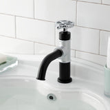 Fuller One-Handle 1-Hole Bathroom Faucet with Push Pop-Up Drain