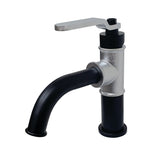 Whitaker One-Handle 1-Hole Bathroom Faucet with Push Pop-Up Drain