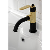 Whitaker One-Handle 1-Hole Bathroom Faucet with Push Pop-Up Drain