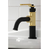 Whitaker One-Handle 1-Hole Bathroom Faucet with Push Pop-Up Drain